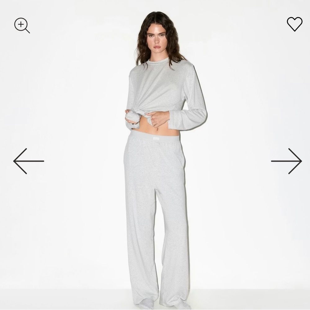 SKIMS Gray Women's Pants & Jumpsuit Set
